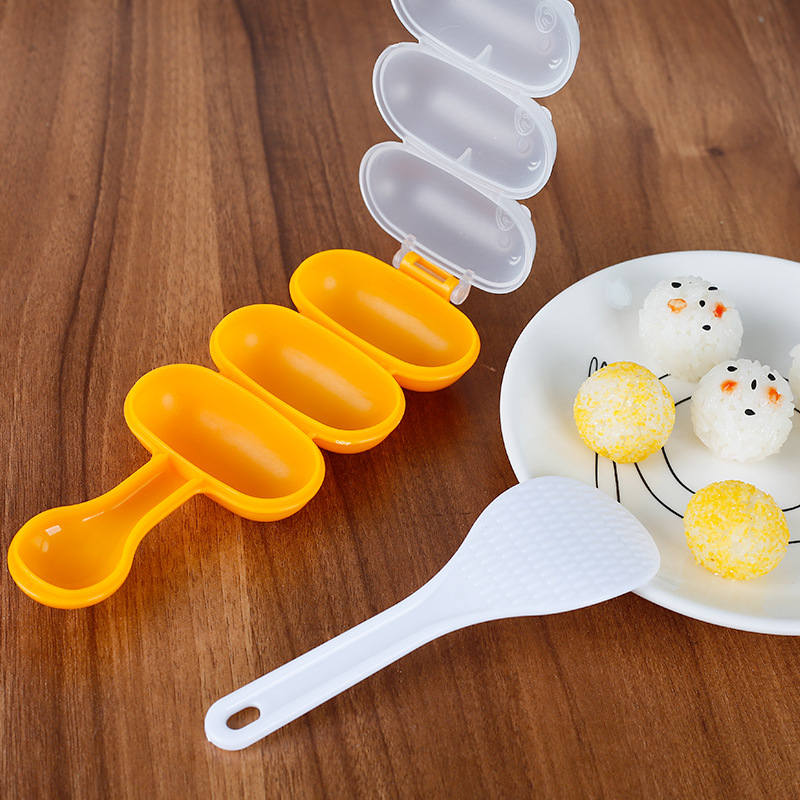 Rice Ball Mold - 1set DIY Cute Mini Rice and