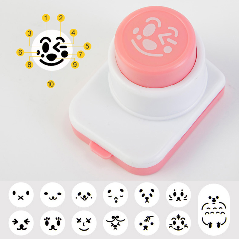 Rice Ball Mold - DIY Seaweed Nori Punch Cutter Rice