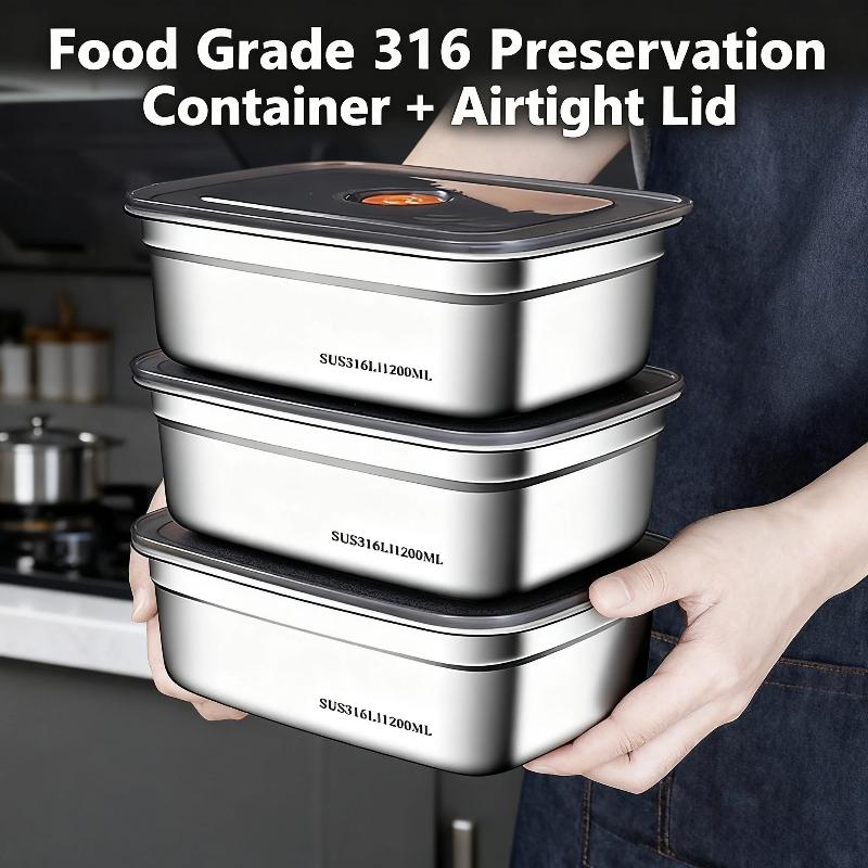 Meal Prep Freezer - Hot Sale Stainless Steel Camping Lunch