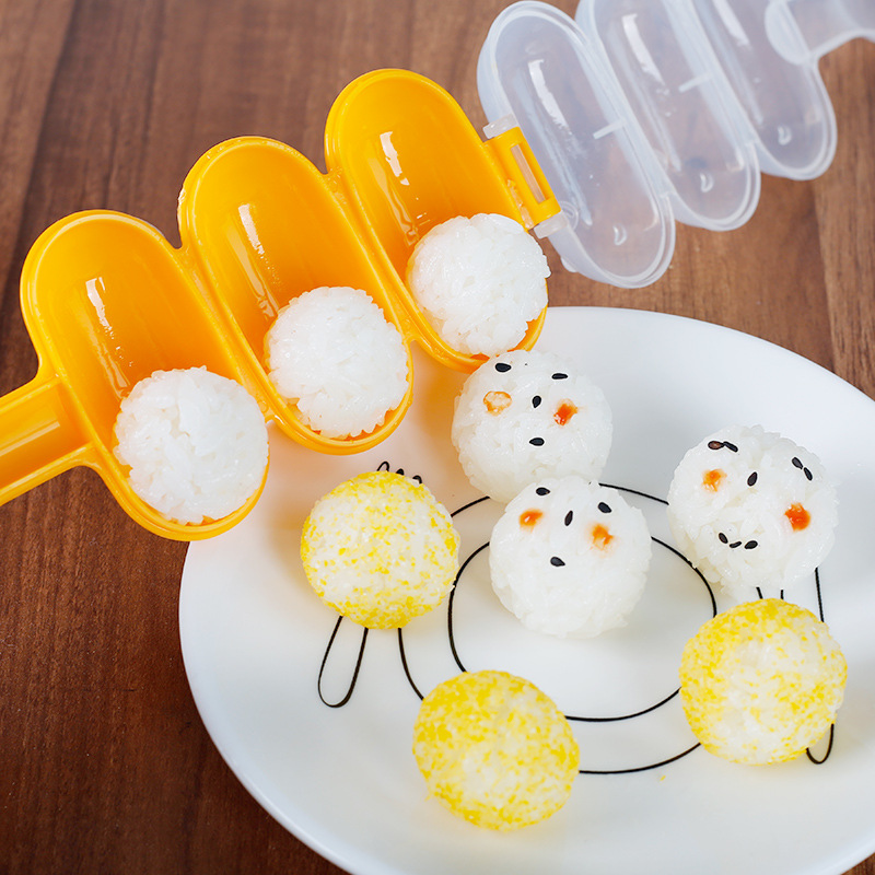1set DIY Cute Mini Rice and Ve - Rice Ball Mold recension och pris
