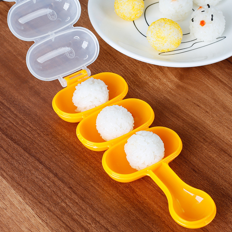 1set DIY Cute Mini Rice and Ve - Rice Ball Mold recension och pris