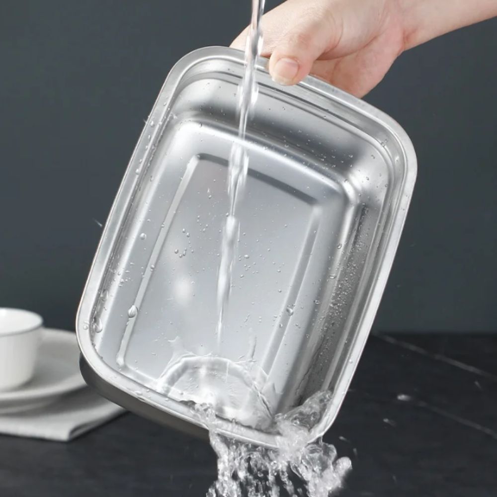 Stainless Steel Camping Lunch  - Meal Prep Freezer recension och pris
