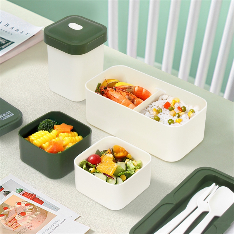 Double Compartment Lunch Box M - Meal Prep Japanese recension och pris