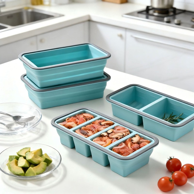 Silicon Soup Portion Freeze Tr - Meal Prep Freezer recension och pris