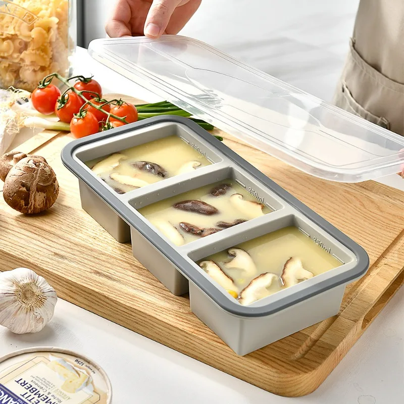 Silicon Soup Portion Freeze Tr - Meal Prep Freezer recension och pris