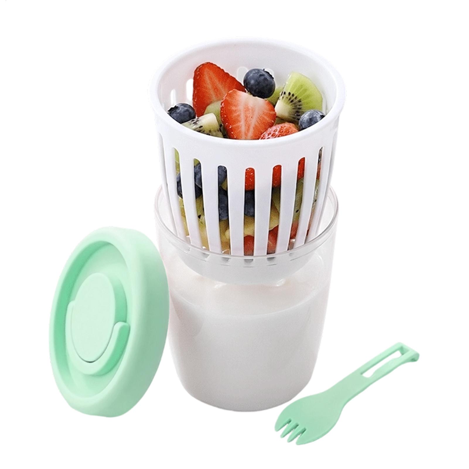 Yogurt Cups With Lids Draining - Meal Prep Yogurt Cups recension och pris