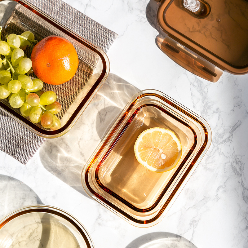 Heat Resistant Glass Fresh Kee - Meal Prep Japanese recension och pris