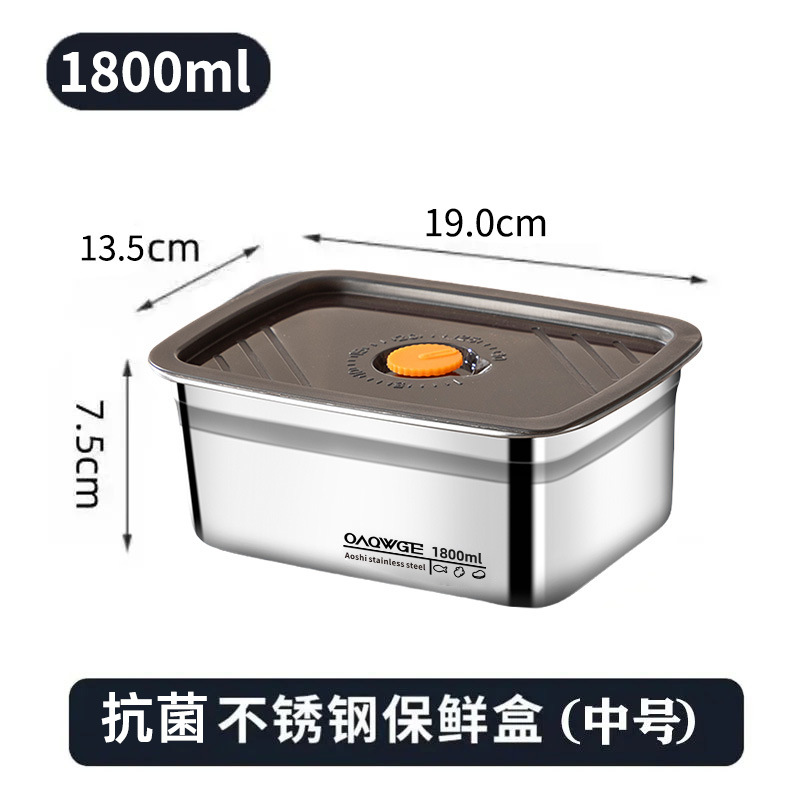 1/4PCS Stainless Steel Lunch B - Meal Prep Freezer recension och pris