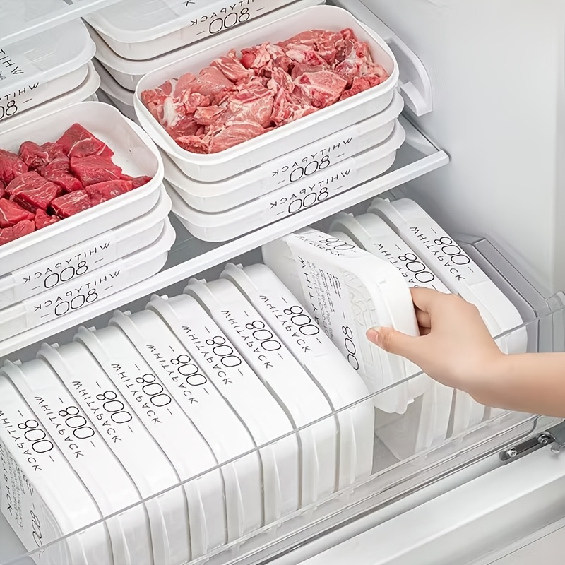 10Pcs Reusable Stackable Food  - Meal Prep Freezer recension och pris