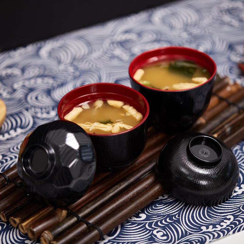 2 Tone Miso Soup Bowl with Lid - Meal Prep Japanese recension och pris