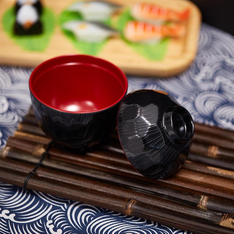 2 Tone Miso Soup Bowl with Lid - Meal Prep Japanese recension och pris