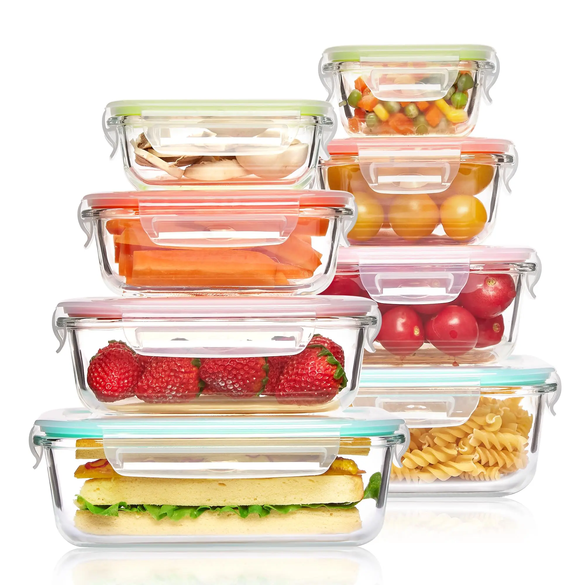 Glass Lunch Box Food Storage C - Meal Prep Freezer recension och pris