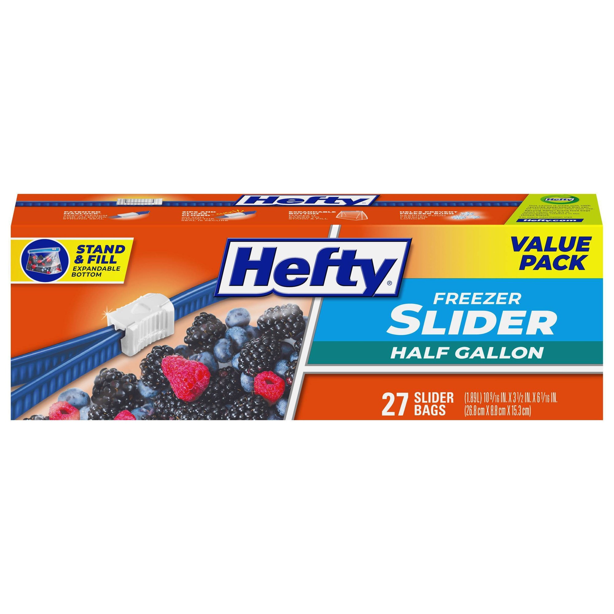 27ct Half Gallon Freezer Slide - Meal Prep Freezer recension och pris